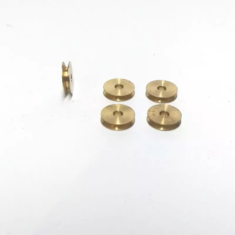 5 poulies ø8.20 x 1.80 mm - LAITON - CPC Production