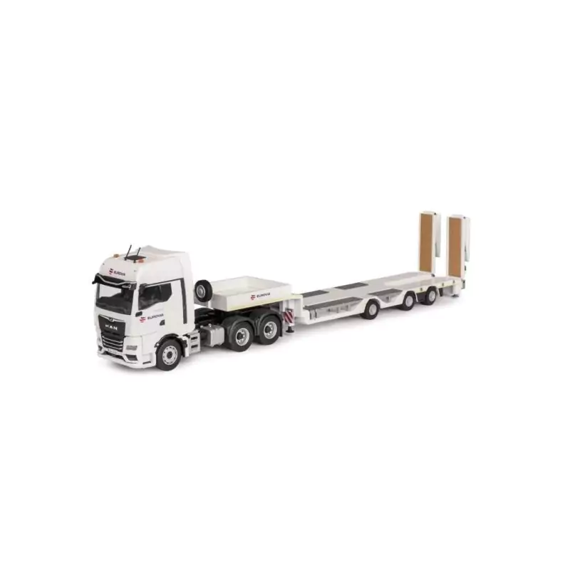 Marketplace : MAN TGX GX 6x4 avec porte-engin surbaissé 3 essieux G...