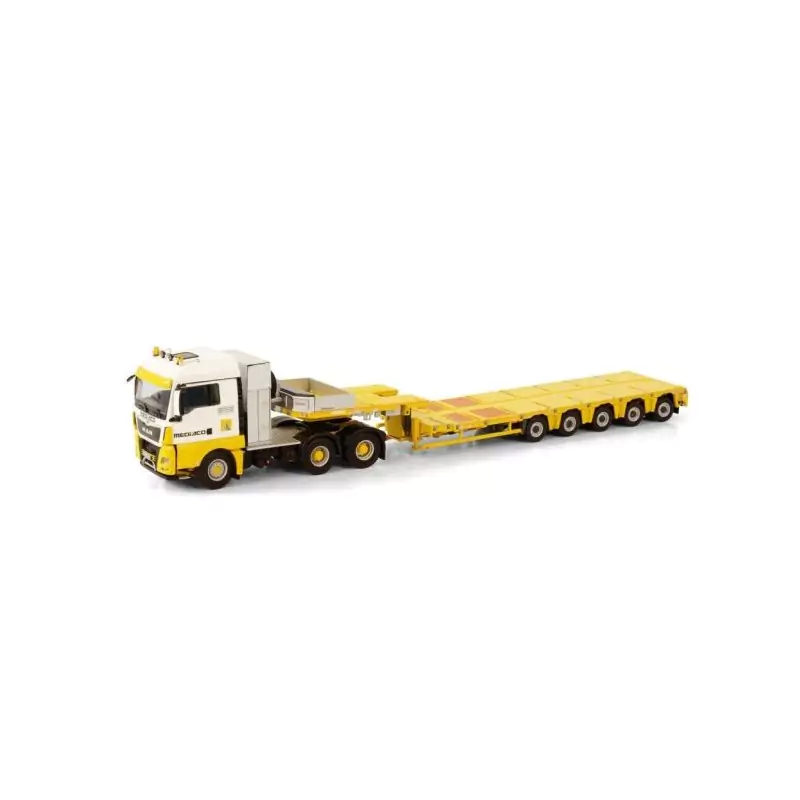 Marketplace : MAN TGX XLX 6x4 avec porte engins NOOTEBOOM MEDIACO -...