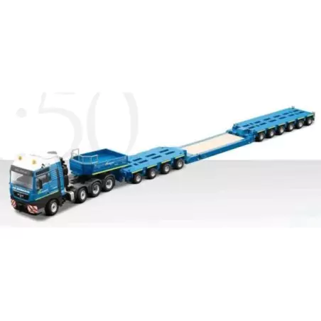 Marketplace : MAN TGX XXL 8x4 avec remorque porte engins GOLDHOFER ...