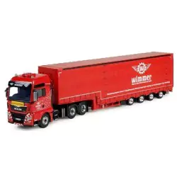 Marketplace : MAN TGX XXL 6x4 Avec remorque 4 Essieux WIMMER FELBER...