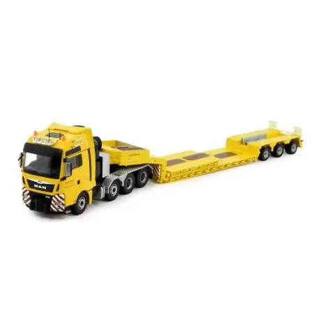 Marketplace : MAN TGX XXL 8x4 avec porte engins 3 essieux WELTI FUR...