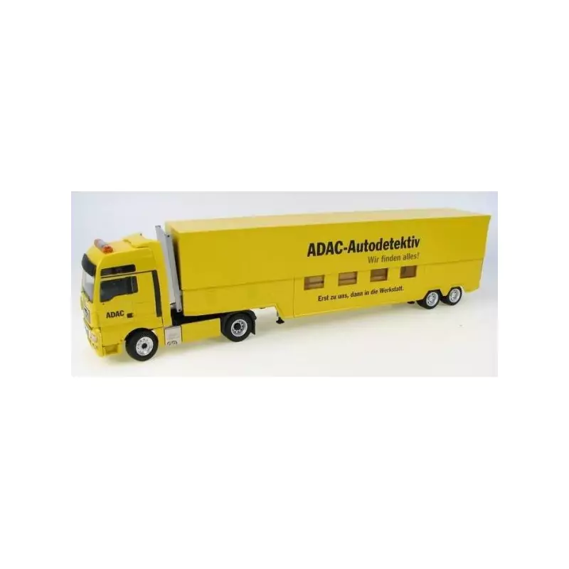 Marketplace : MAN TGX 4x2 Avec remorque 2 Essieux ADAC Jaune - Conr...