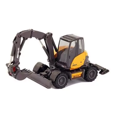 Marketplace : MECALAC 9MWR pelle hydraulique sur pneus - Conrad - 1:50