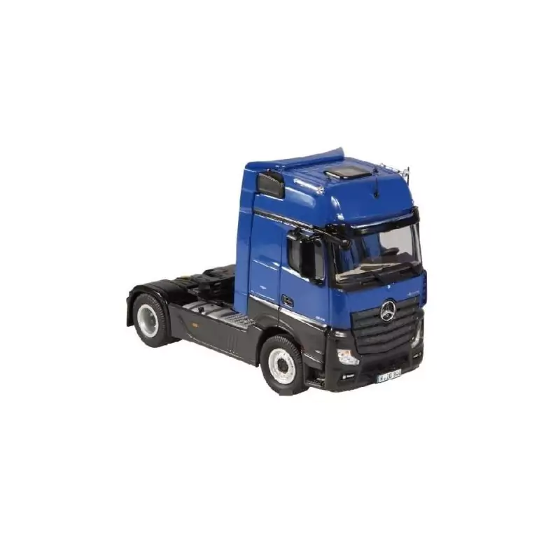 Marketplace : MERCEDES Actros MP 04 Big Space "Bleu" - NZG - 1:50