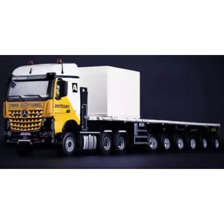 Marketplace : MERCEDES Arocs StramSpace 6x4 avec plateau et contain...