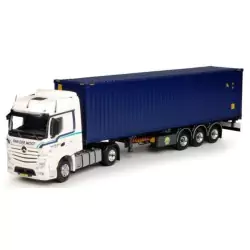 Marketplace : MERCEDES Bigspace 4x2 Avec remorque porte container e...