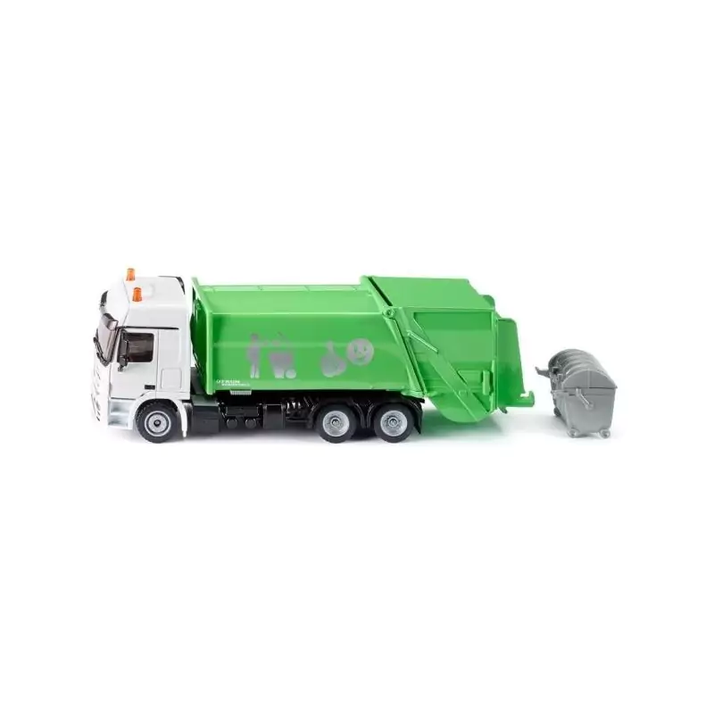 Marketplace : Camion de poubelle MERCEDES ACTROS - Siku - 1:50