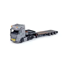 Marketplace : MERCEDES ACTROS 6x4 avec plateau surbaissé 3 essieux ...