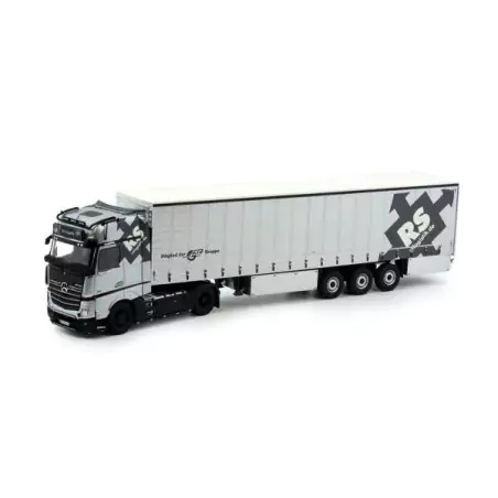 Marketplace : MERCEDES ACTROS MP5 4x2 avec remorque 3 essieux RS LO...