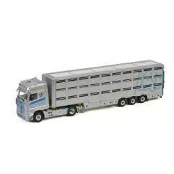 Marketplace : MERCEDES ACTROS MP5 GIGASPACE 4x2 avec remorque 3 ess...