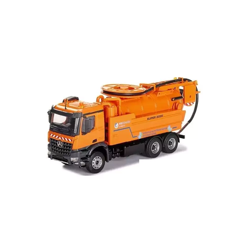 Marketplace : MERCEDES BENZ Arocs 6x4 pour curage de fosses WIEDEMA...