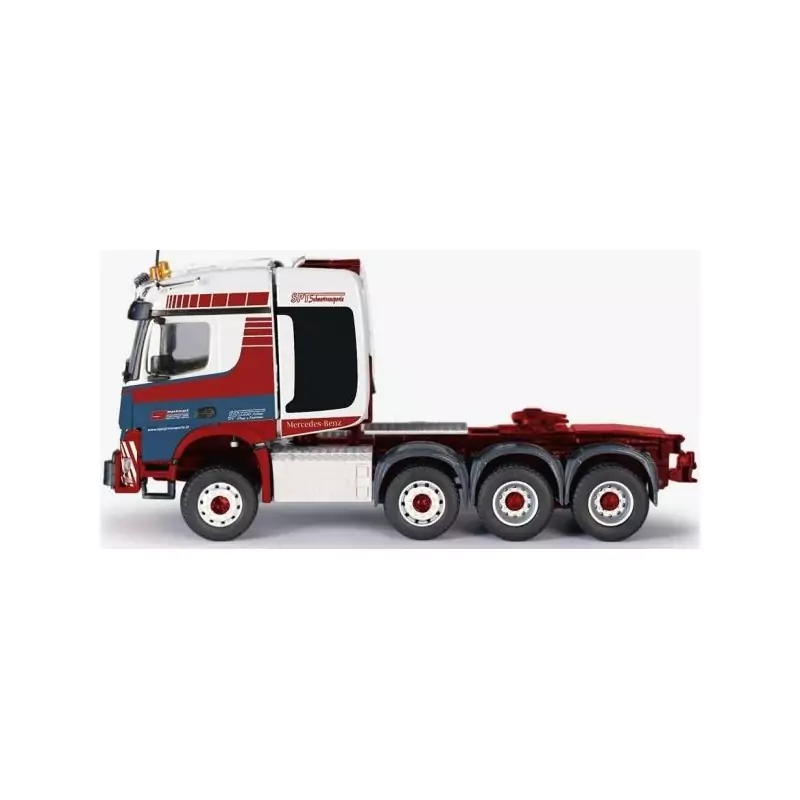 Marketplace : MERCEDES BENZ Arocs Stream Space 8x6 et remorque port...