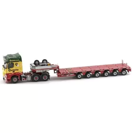 Marketplace : MERCEDES BENZ Arocs Big Space 6x4 avec semi surbaissé...