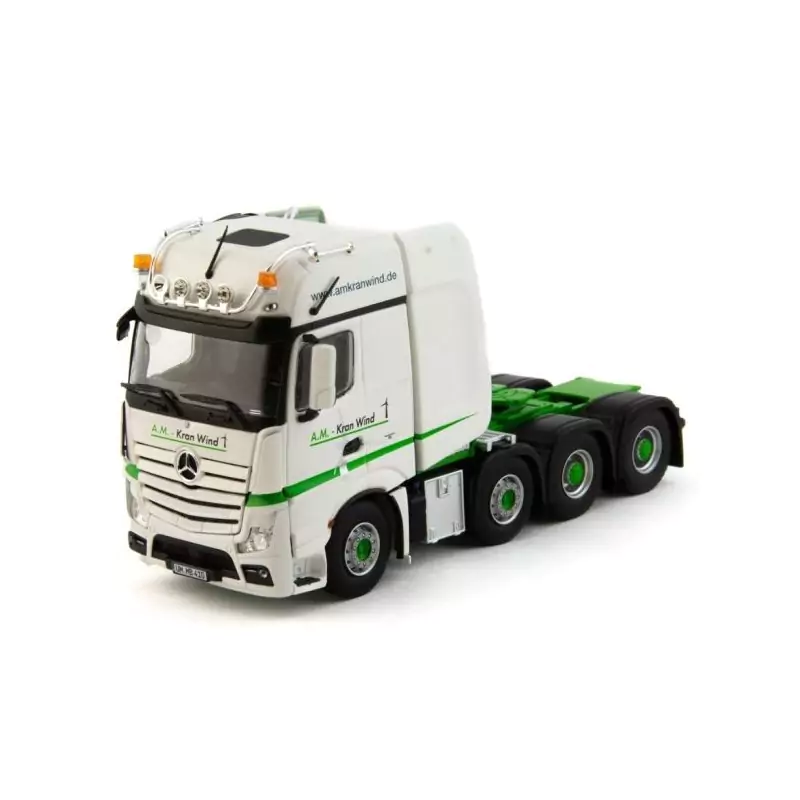 Marketplace : MERCEDES BENZ Actros Gigaspace 8x4 KRAN WIND - IMC Mo...