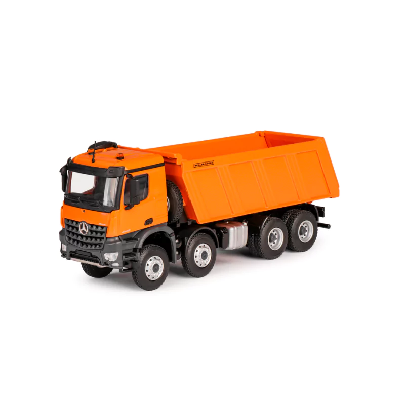 Marketplace : MERCEDES BENZ Arocs 8x4 benne MEILLER - Conrad - 1:50