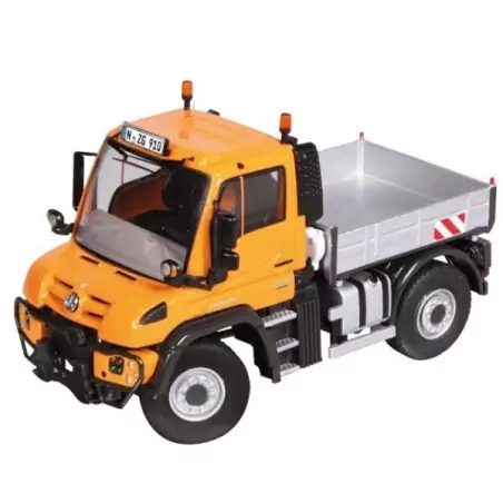 Marketplace : MERCEDES BENZ Unimog U400 orange - NZG - 1:50