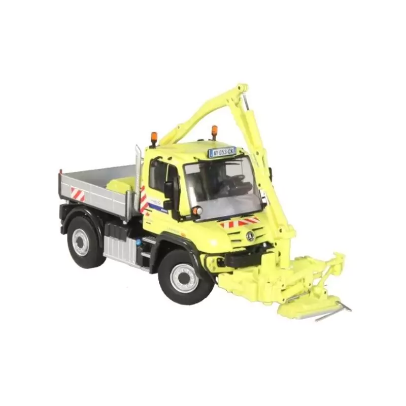 Marketplace : MERCEDES BENZ Unimog U400 VINCI avec ensemble de débr...