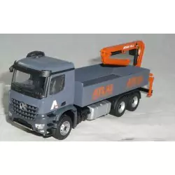 Marketplace : MERCEDES Arocs 6x4 porteur avec grue ATLAS - Conrad -...