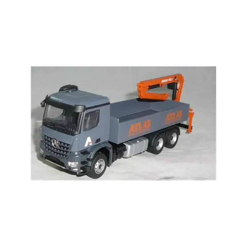 Marketplace : MERCEDES Arocs 6x4 porteur avec grue ATLAS - Conrad -...