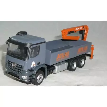 Marketplace : MERCEDES Arocs 6x4 porteur avec grue ATLAS - Conrad -...