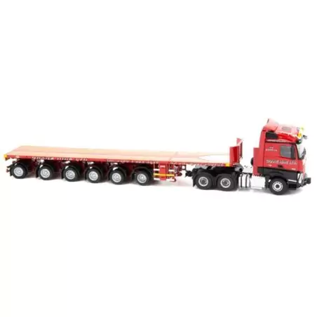 Marketplace : MERCEDES Arocs 8x4 avec plateau 6 Essieux CRANE HIRE ...