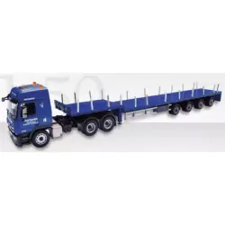 Marketplace : MERCEDES 6x4 Avec remorque 4 Essieux "FAYMONVILLE TEL...