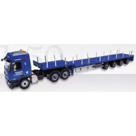 Marketplace : MERCEDES 6x4 Avec remorque 4 Essieux "FAYMONVILLE TEL...