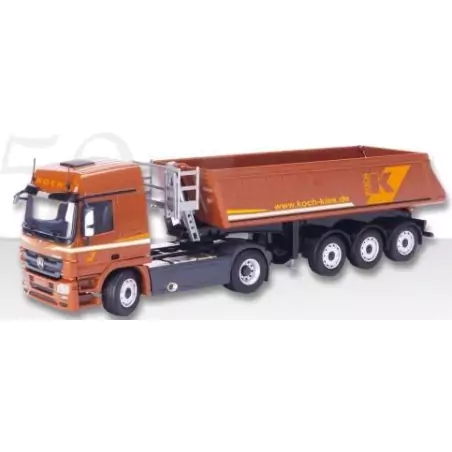 Marketplace : MERCEDES Actros MP3 4x2 Avec Remorque 3 Essieux KOCH ...