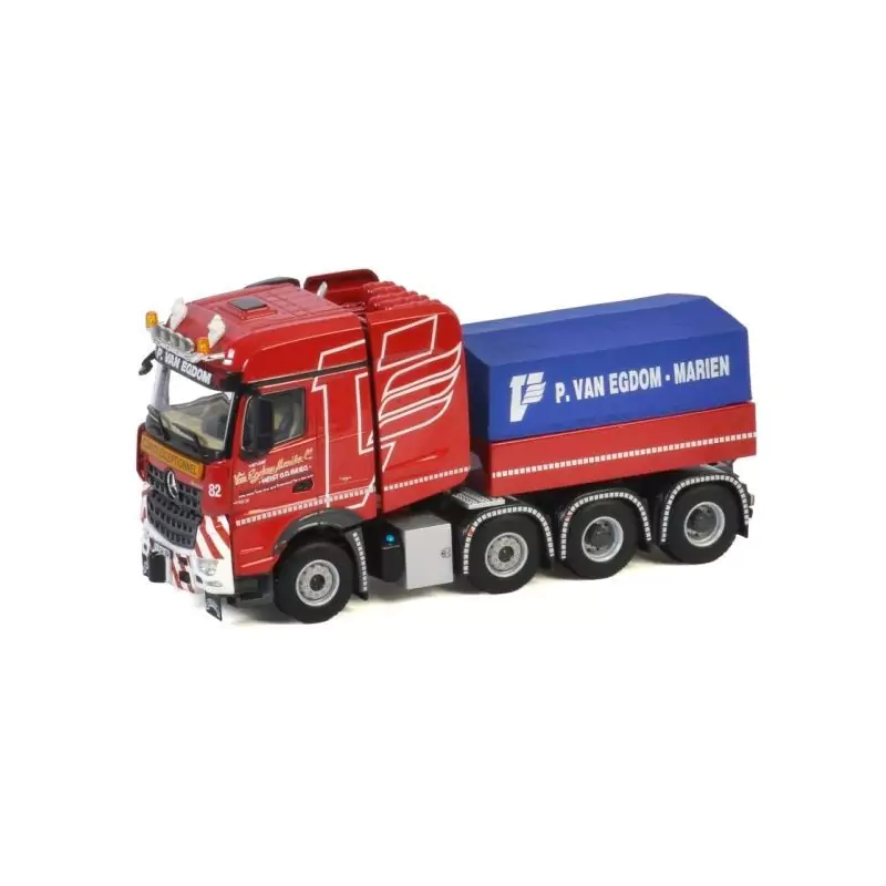 Marketplace : MERCEDES Arocs MP4 Big space 8x4 avec ballast P.VAN E...