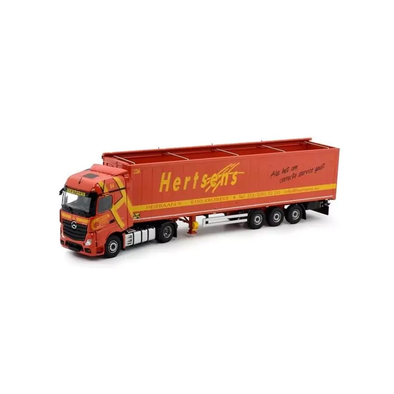 Marketplace : MERCEDES Actros MP5 4x2 avec remorque 3 Essieux HERTS...