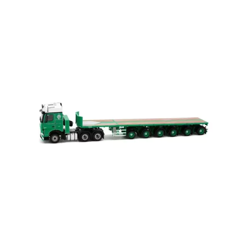 Marketplace : MERCEDES Actros BigSpace 6x4 avec plateau NOOTEBOOM 6...