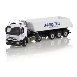 Marketplace : MERCEDES-BENZ Actros MP03 avec benne 3 essieux SCHMIT...