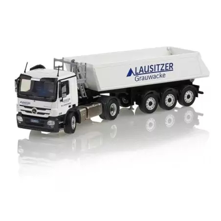 Marketplace : MERCEDES-BENZ Actros MP03 avec benne 3 essieux SCHMIT...