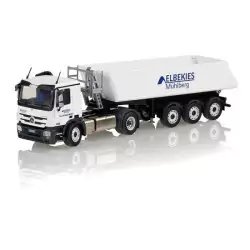 Marketplace : MERCEDES-BENZ Actros MP03 avec benne 3 essieux SCHMIT...