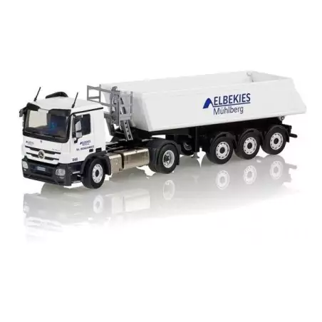 Marketplace : MERCEDES-BENZ Actros MP03 avec benne 3 essieux SCHMIT...