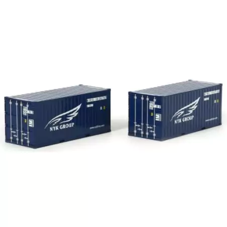 Marketplace : 2 Containers 20 Pieds NYK LOGISTICS - WSI - 1:50