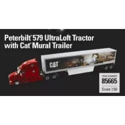 Marketplace : PERTERBILT 579 avec remorque CATERPILLAR - Diecast Ma...