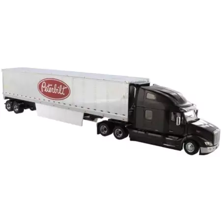 Marketplace : PETERBILT 579 Noir avec remorque - Diecast Masters - ...
