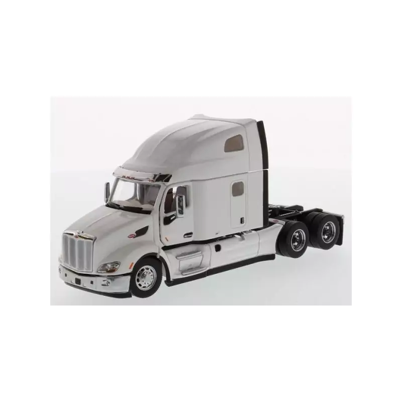 Marketplace : PETERBILT 579 6x4 Blanc - Diecast Masters - 1:50