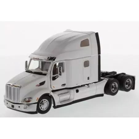 Marketplace : PETERBILT 579 6x4 Blanc - Diecast Masters - 1:50