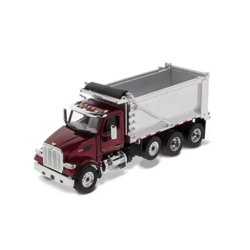 Marketplace : PETERBILT 567 SF OX 8x4 Benne - Diecast Masters - 1:50