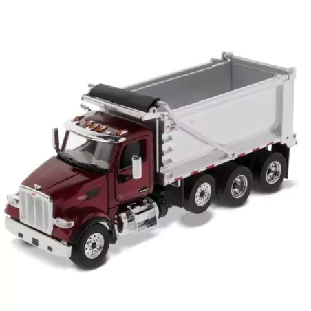 Marketplace : PETERBILT 567 SF OX 8x4 Benne - Diecast Masters - 1:50