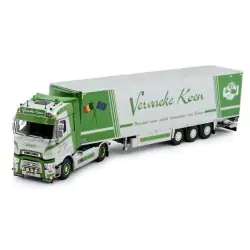 Marketplace : RENAULT T High 4x2 avec remorque frigo 3 Essieux VERV...