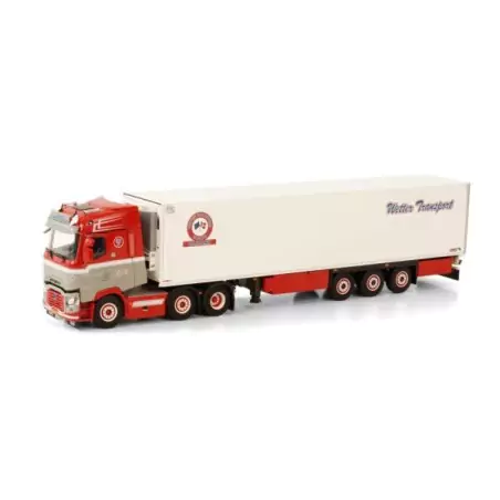 Marketplace : RENAULT T HIGH 6X2 remorque frigorifique 3 essieux TW...