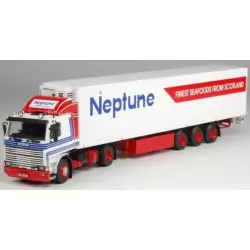 Marketplace : SCANIA 142 4x2 avec remorque frigorifique 3 essieux t...