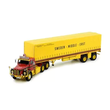 Marketplace : SCANIA L110 6x4 avec remorque 2 essieux STJARNSTROMS ...