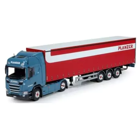 Marketplace : SCANIA R Highline 4x2 avec semi remorque 3 Essieux PL...