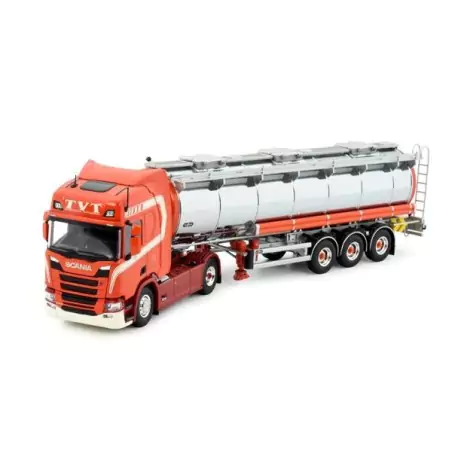 Marketplace : SCANIA R Highline 4x2 avec remorque citerne 3 essieux...