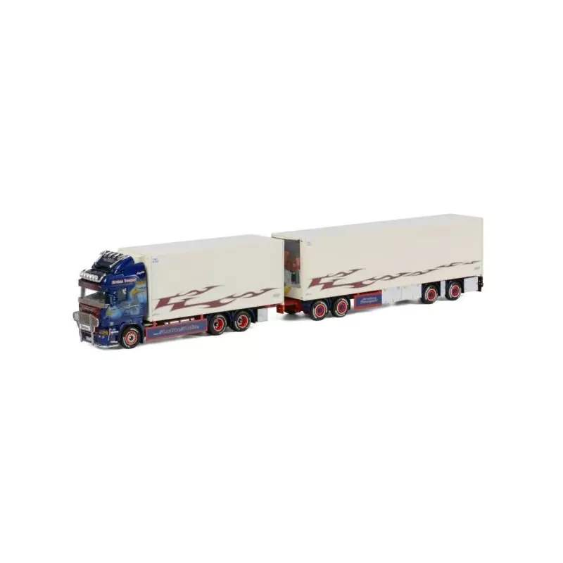 Marketplace : SCANIA R Highline 6x2 porteur frigo combi remorque fr...